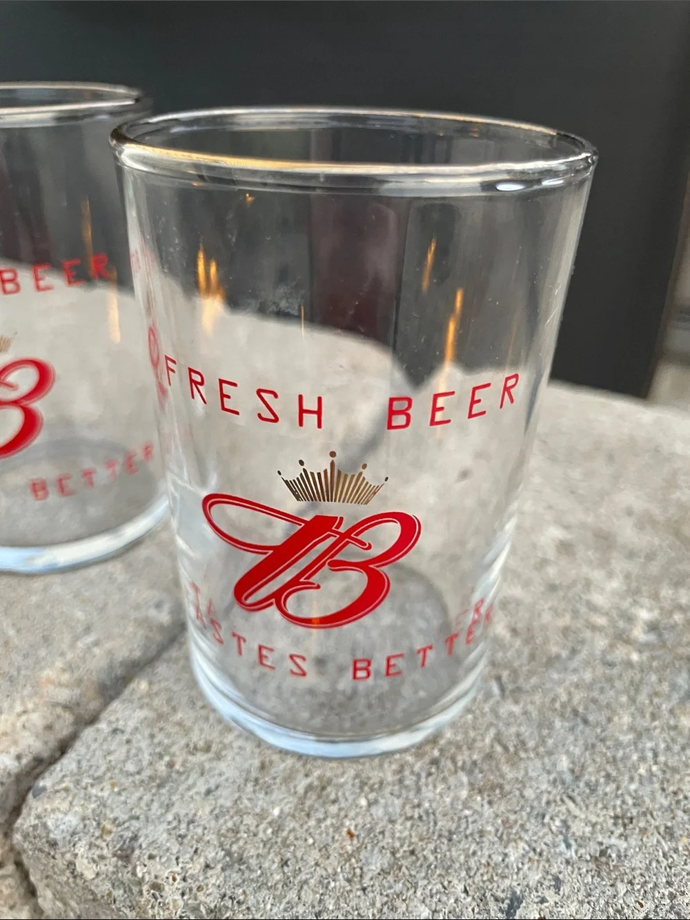 Budweiser pair clear